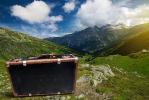 Lebensberatung & Psychotherapie Berlin Friedrichshain: Aufbruch in 2013 ohne alte Koffer Foto: lassdesignen-fotolia